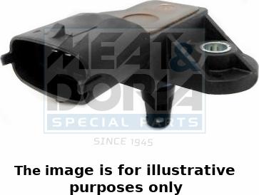 Meat & Doria 82120E - Capteur, pression du tuyau d'admission droxauto.com