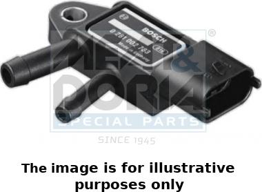 Meat & Doria 82249E - Capteur, pression des gaz échappement droxauto.com