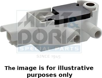 Meat & Doria 827000E - Capteur, pression des gaz échappement droxauto.com