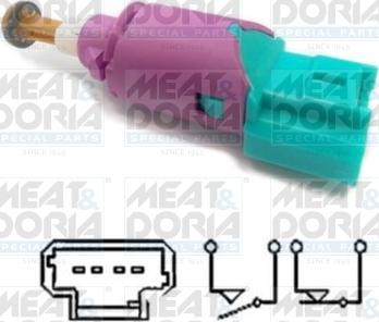 Meat & Doria 35090 - Interrupteur des feux de freins droxauto.com