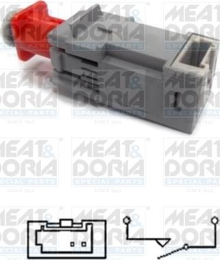 Meat & Doria 35066 - Interrupteur des feux de freins droxauto.com