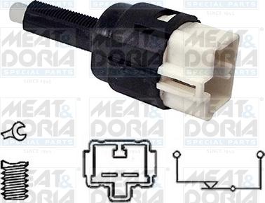 Meat & Doria 35117 - Interrupteur des feux de freins droxauto.com