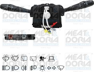 Meat & Doria 23561 - Commutateur de colonne de direction droxauto.com