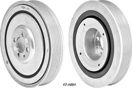 MEHA AUTOMOTIVE MHK60001 - Poulie, vilebrequin droxauto.com