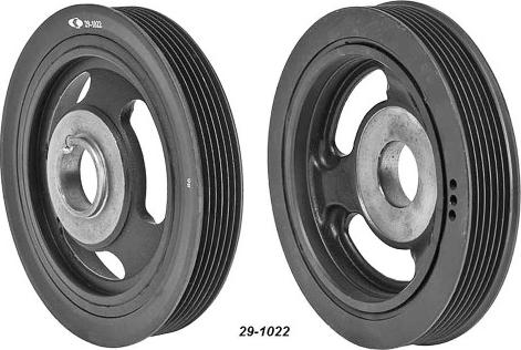MEHA AUTOMOTIVE MHK60038 - Poulie, vilebrequin droxauto.com