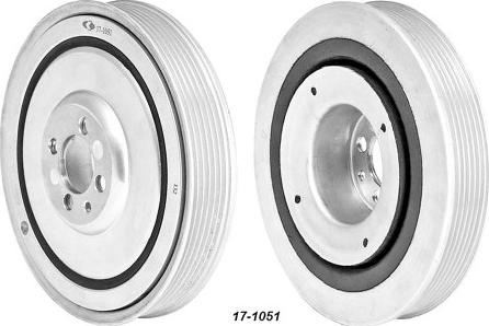 MEHA AUTOMOTIVE MHK60024 - Poulie, vilebrequin droxauto.com