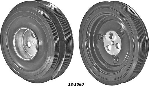 MEHA AUTOMOTIVE MHK60074 - Poulie, vilebrequin droxauto.com
