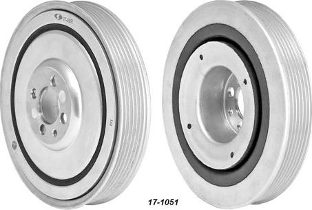 MEHA AUTOMOTIVE MHK60104 - Poulie, vilebrequin droxauto.com