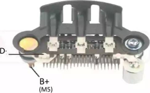 Messmer 215610 - Pont de diodes, alternateur droxauto.com