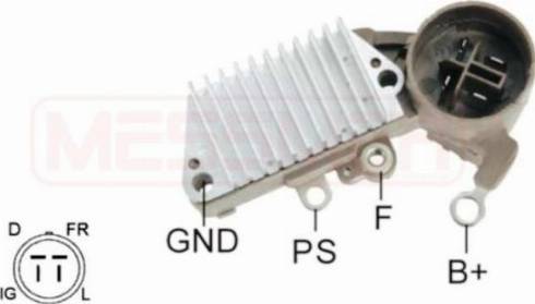 Messmer 216076 - Régulateur d'alternateur droxauto.com