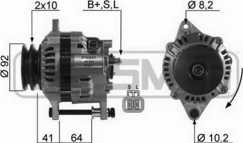 Messmer 210531A - Alternateur droxauto.com
