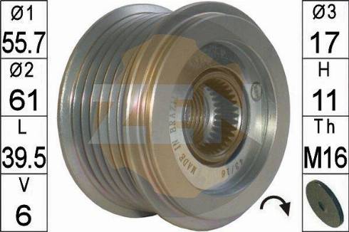 Messmer ZN5677 - Poulie, alternateur droxauto.com