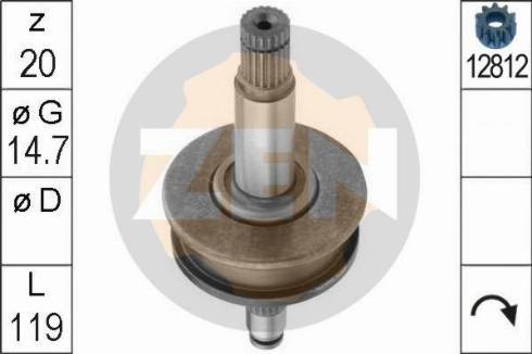 Messmer ZN1047 - Pignon, démarreur droxauto.com