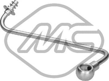 Metalcaucho 92344 - Conduite d'huile, compresseur droxauto.com