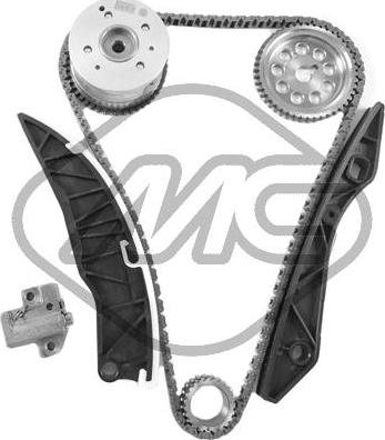 Metalcaucho 51364 - Kit de distribution par chaîne droxauto.com