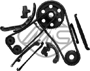 Metalcaucho 58307 - Kit de distribution par chaîne droxauto.com