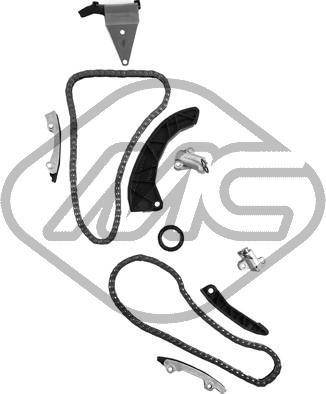 Metalcaucho 58380 - Kit de distribution par chaîne droxauto.com