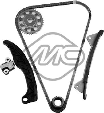 Metalcaucho 58218 - Kit de distribution par chaîne droxauto.com