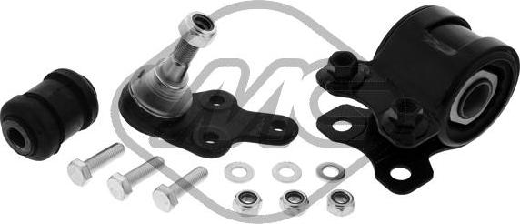 Metalcaucho 53722 - Kit de réparation, bras triangulaire droxauto.com