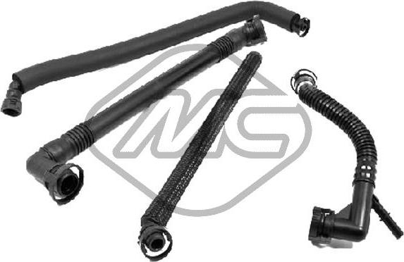 Metalcaucho 09489 - Tuyauterie, vanne EGR droxauto.com