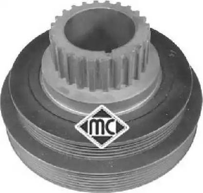 Metalcaucho 04821 - Poulie, vilebrequin droxauto.com