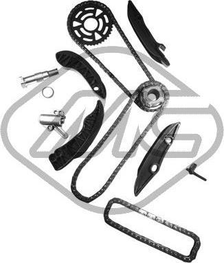 Metalcaucho 05789 - Kit de distribution par chaîne droxauto.com