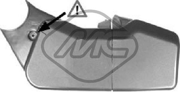 Metalcaucho 03751 - Cache, courroie droxauto.com