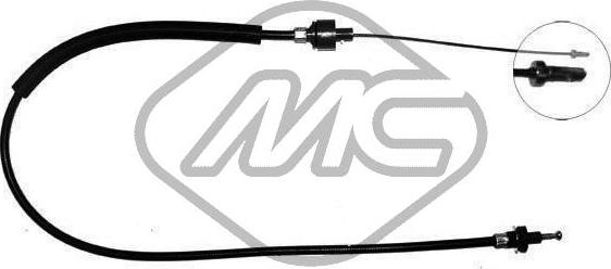 Metalcaucho 80039 - Tirette à câble, commande d'embrayage droxauto.com