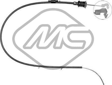 Metalcaucho 80027 - Câble d'accélération droxauto.com