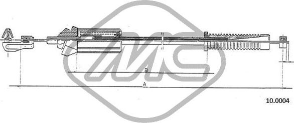 Metalcaucho 80897 - Câble d'accélération droxauto.com