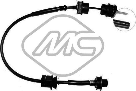 Metalcaucho 80723 - Tirette à câble, commande d'embrayage droxauto.com