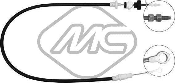 Metalcaucho 83594 - Tirette à câble, commande d'embrayage droxauto.com