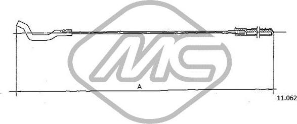 Metalcaucho 83785 - Câble d'accélération droxauto.com