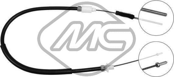 Metalcaucho 82412 - Tirette à câble, commande d'embrayage droxauto.com