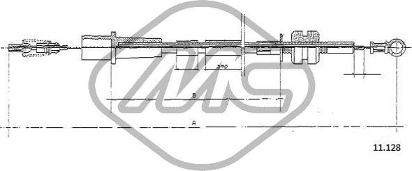 Metalcaucho 82575 - Câble d'accélération droxauto.com