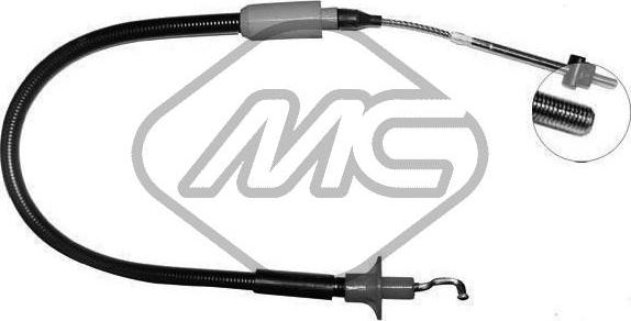 Metalcaucho 82379 - Tirette à câble, commande d'embrayage droxauto.com