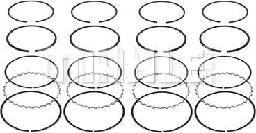 METAL LEVE SNA.6563 - Jeu de segments de pistons droxauto.com