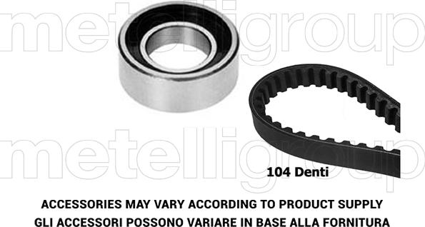 Metelli 29-0058 - Kit de distribution droxauto.com