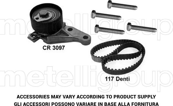Metelli 29-0072 - Kit de distribution droxauto.com