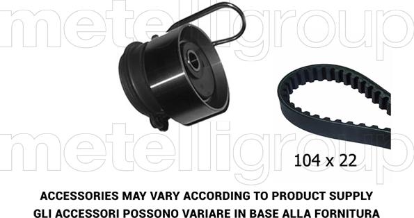 Metelli 29-0124 - Kit de distribution droxauto.com