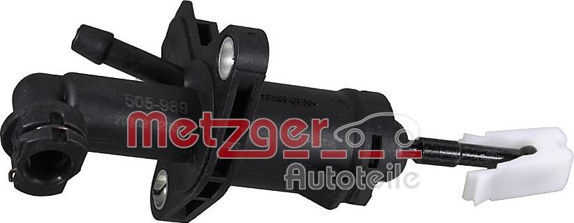 Metzger 505-989 - Cylindre émetteur, embrayage droxauto.com