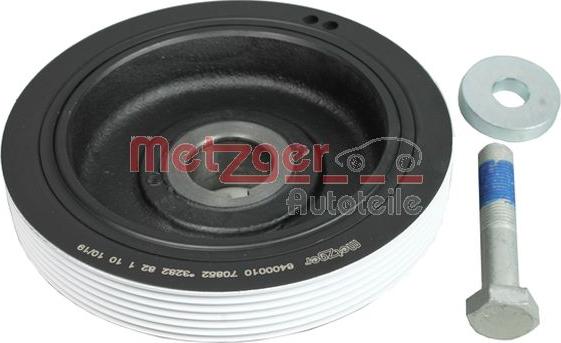 Metzger 6400010 - Poulie, vilebrequin droxauto.com