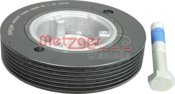 Metzger 6400037 - Poulie, vilebrequin droxauto.com