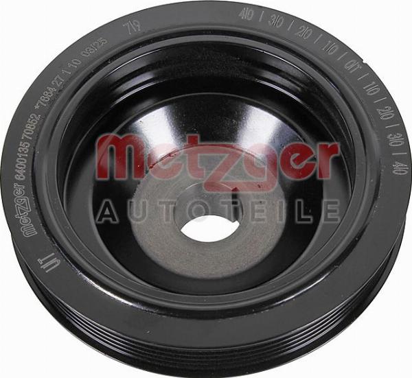 Metzger 6400135 - Poulie, vilebrequin droxauto.com