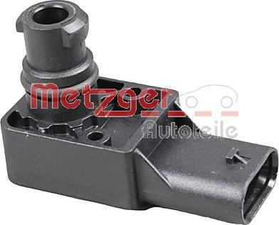 Metzger 0906443 - Capteur, pression du tuyau d'admission droxauto.com