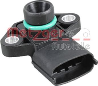 Metzger 0906410 - Capteur, pression du tuyau d'admission droxauto.com
