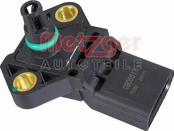Metzger 0906517 - Capteur, pression de suralimentation droxauto.com