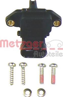 Metzger 0906086 - Capteur, pression du tuyau d'admission droxauto.com
