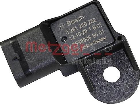 Metzger 0906151 - Capteur, pression de suralimentation droxauto.com