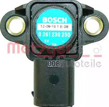 Metzger 0906133 - Capteur, pression de suralimentation droxauto.com